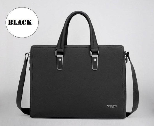 Men's Handbag Business Briefcase Shoulder Messenger Official Briefcase - Mubimart