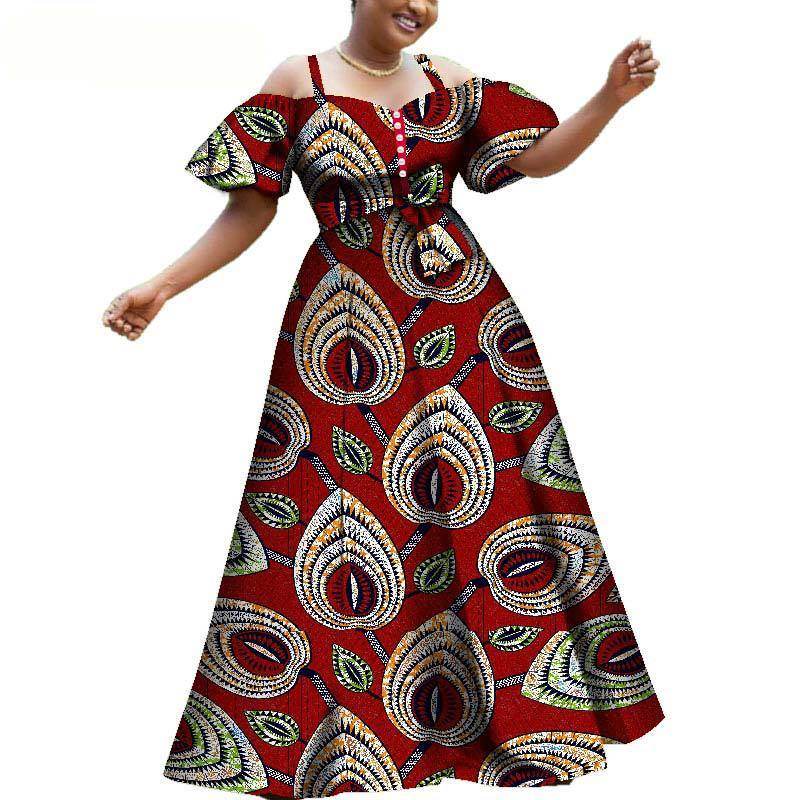African National Slip Dress For Women - Mubimart