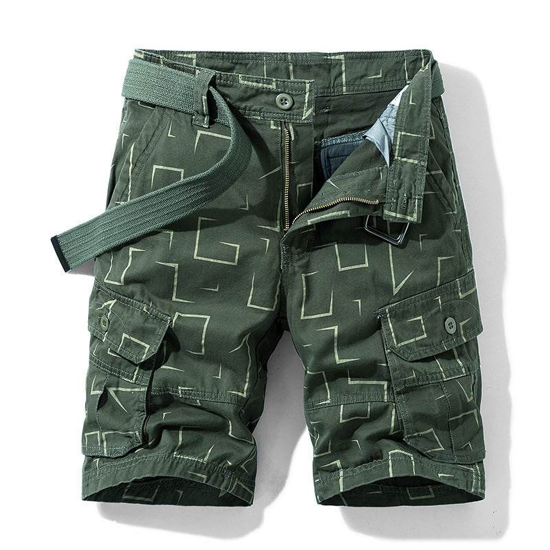 Men's Cargo Shorts Casual Pants - Mubimart