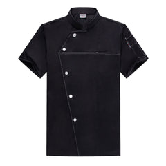 Chef Work Clothes Short Sleeved Catering Chef Clothes - Mubimart -  