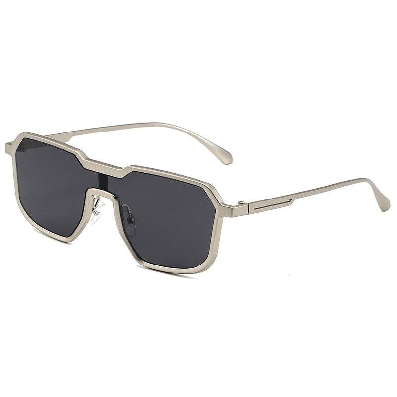Punk Metal Sunglasses For Men - Mubimart