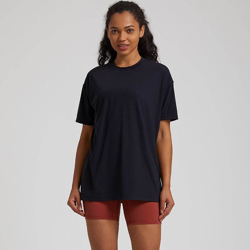 Tight Running Exercise T-shirt Workout Top - Mubimart