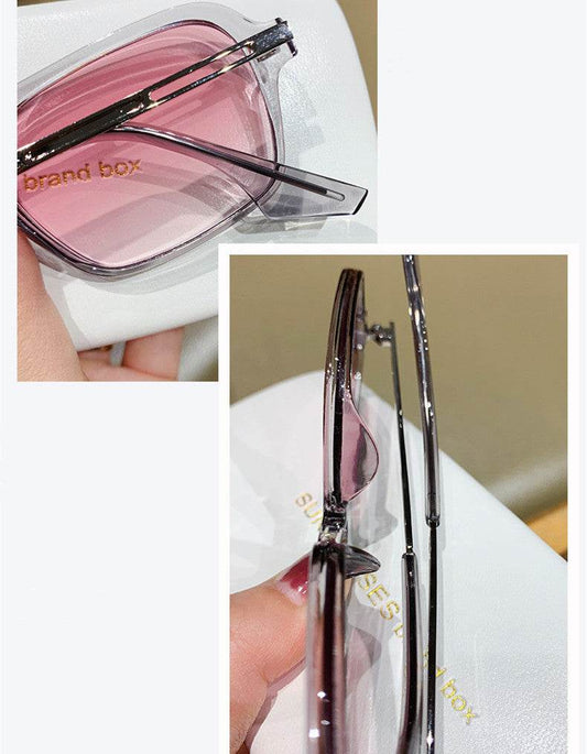 Personality Hollow Trend Men And Women Sunglasses Sunglasses - Mubimart
