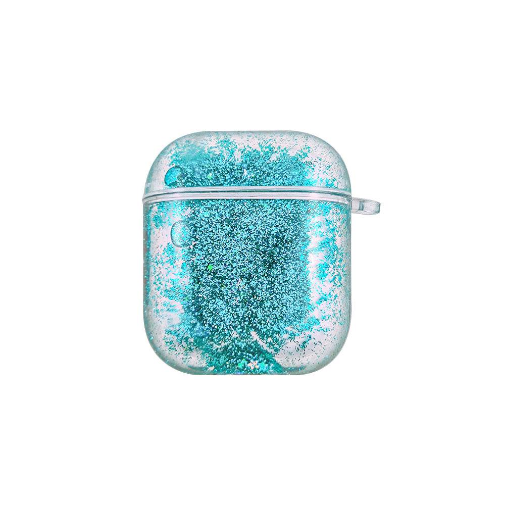 Bluetooth Liquid Quicksand Earphone Case Protection - Mubimart