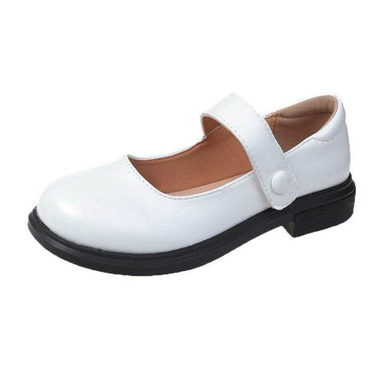 Women's New Flat College Style Mary Jane Shoes - Mubimart