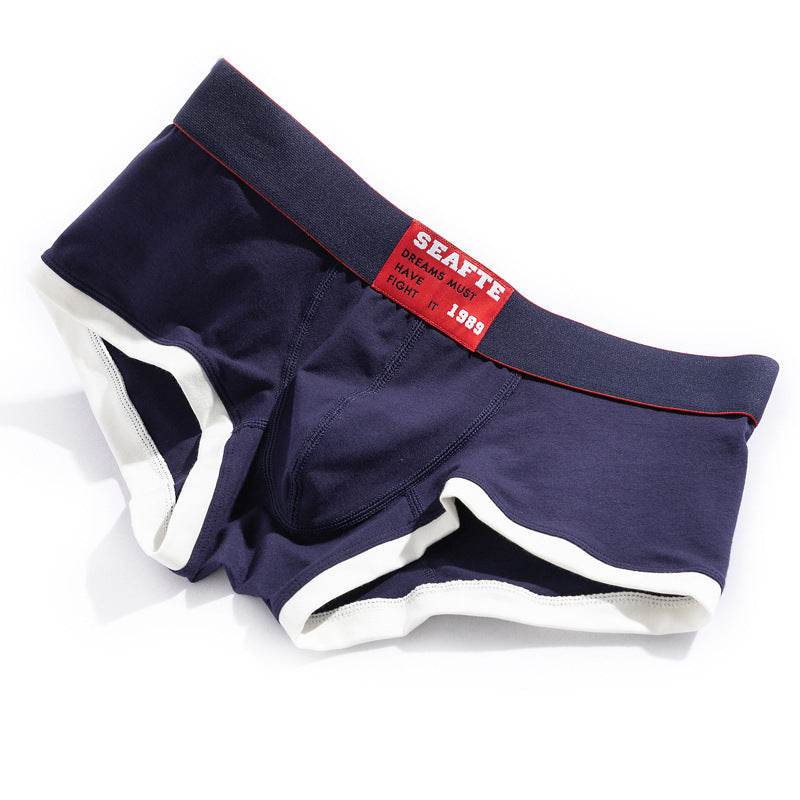Men's Underwear Boxers Low Waist Sports - Mubimart