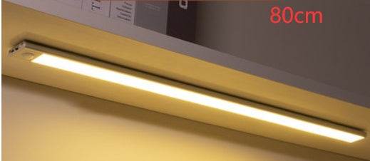LED Wireless Self-adhesive Inductive Charging Shoe Cabinet Cabinet Light Strip - Mubimart