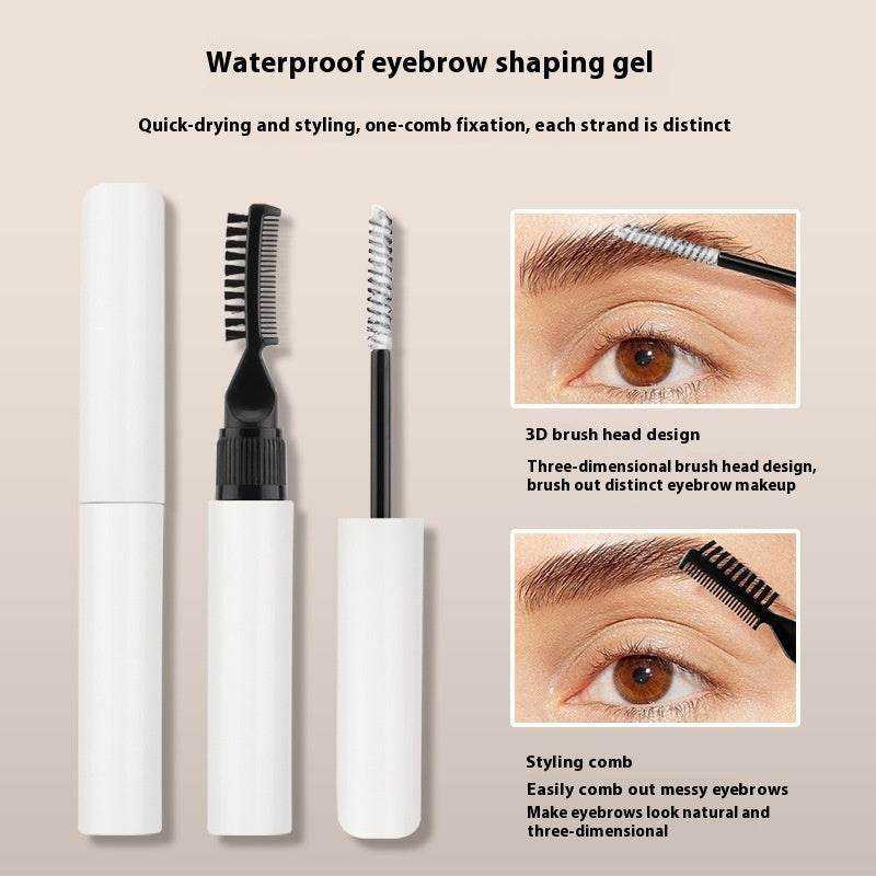 Three-piece Set Gel Cream Eyebrow Pencil - Mubimart