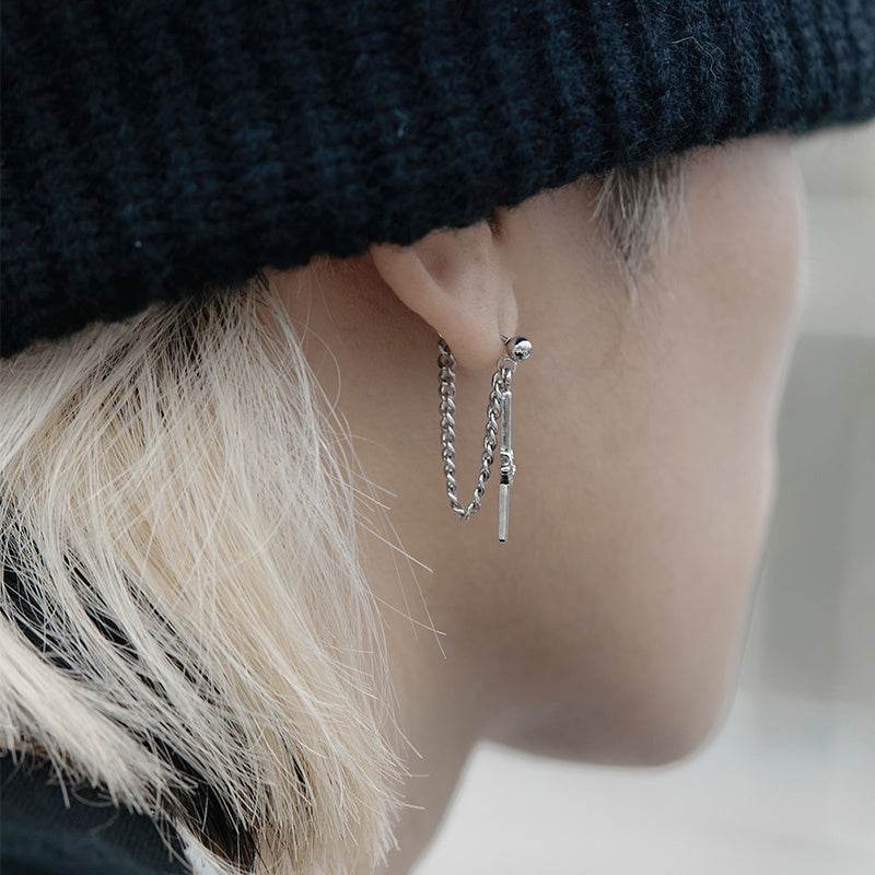 Cross Chain Earrings For Men And Women - Mubimart