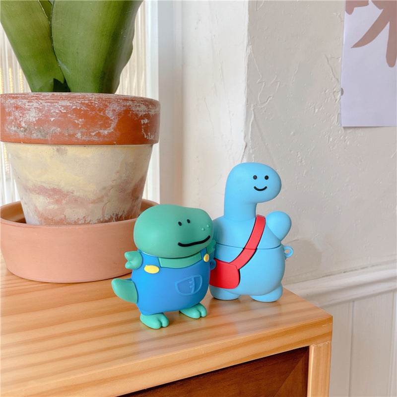 Cute Little Protective Case Silicone Earphone Case - Mubimart