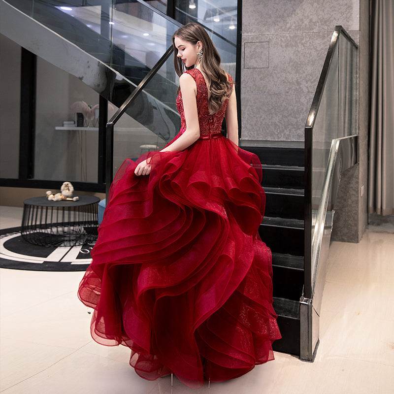 Women's Fashion Temperament Elegant Wedding Party Bride Wedding Dresses - Mubimart