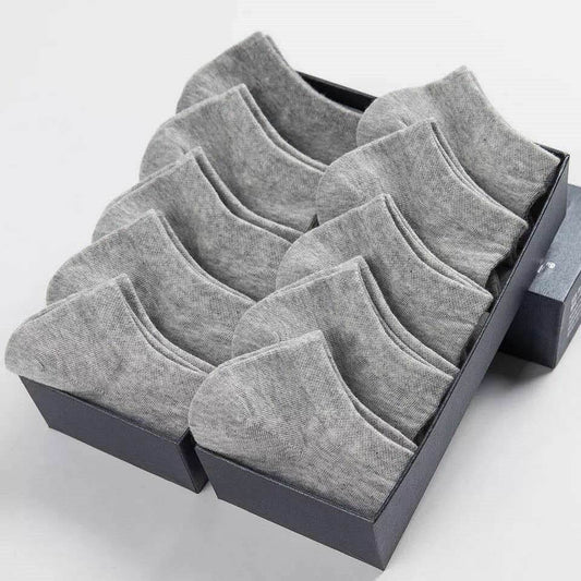 Male Socks Deodorant And Sweat-absorbing Short Low-top - Mubimart