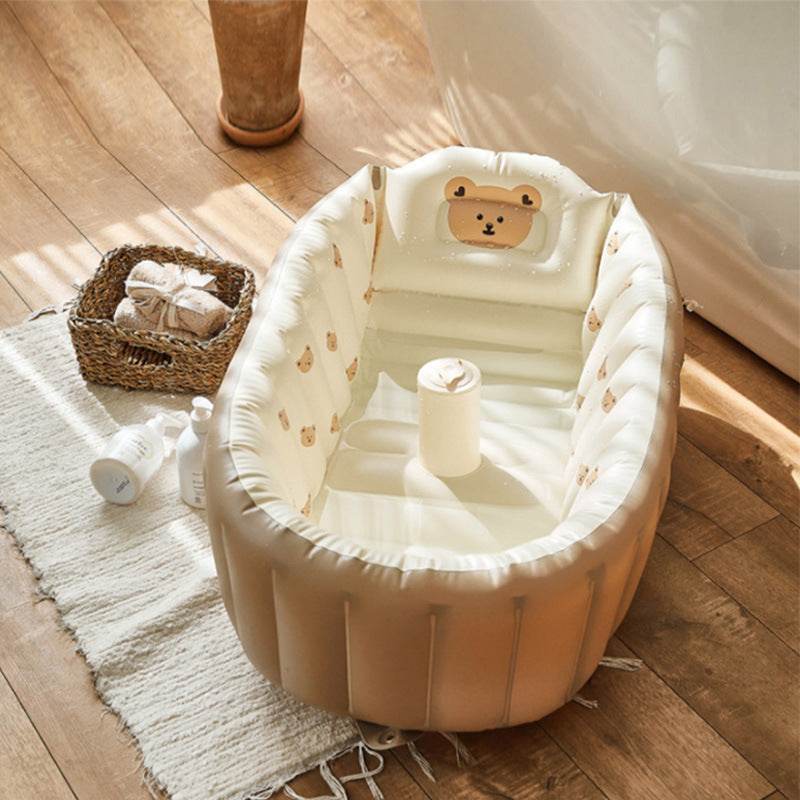 Baby Inflatable Bath Indoor Children Swimming Pool Home Bathtub - Mubimart