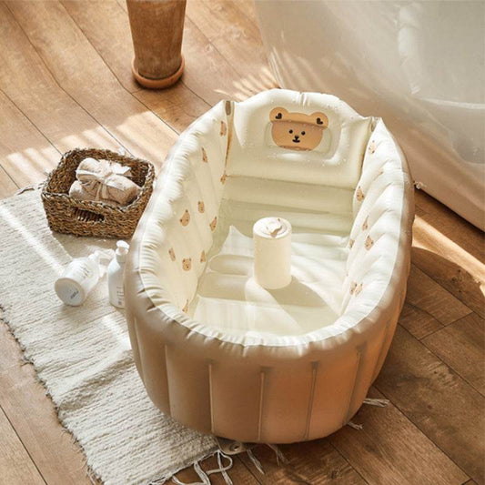 Baby Inflatable Bath Indoor Children Swimming Pool Home Bathtub - Mubimart