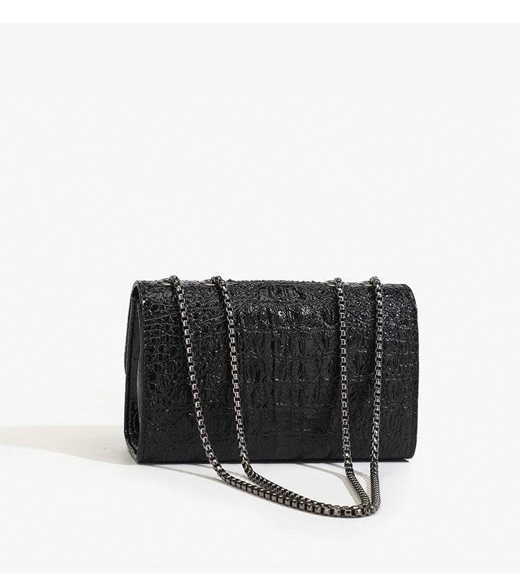 Trendy Crossbody Chain Small Square Bag For Women - Mubimart