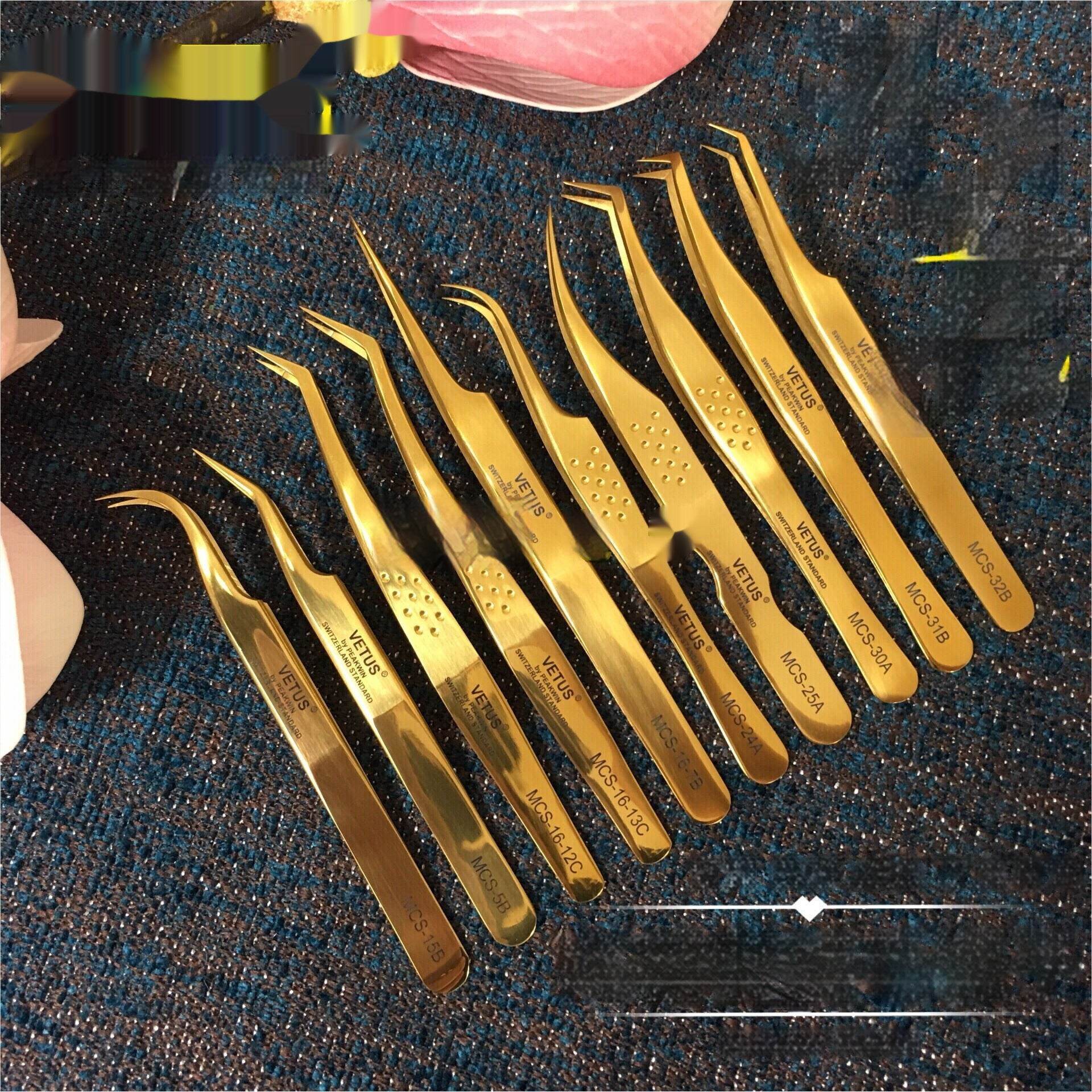 High Precision Eyelash Grafting Tweezers - Mubimart
