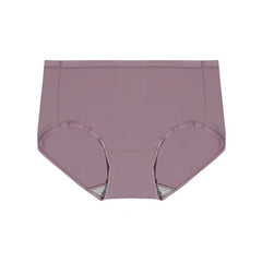 Modal Women's Mid Waist Plus Size Silk Crotch Panties - Mubimart -  