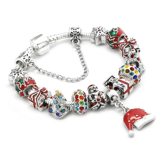Christmas DIY Beaded Bracelet For Women - Mubimart