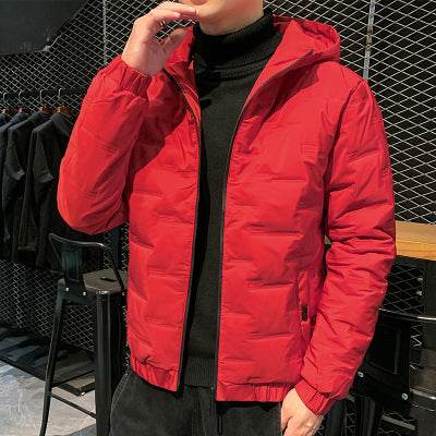 Light and Short Down Jacket for Men - Mubimart