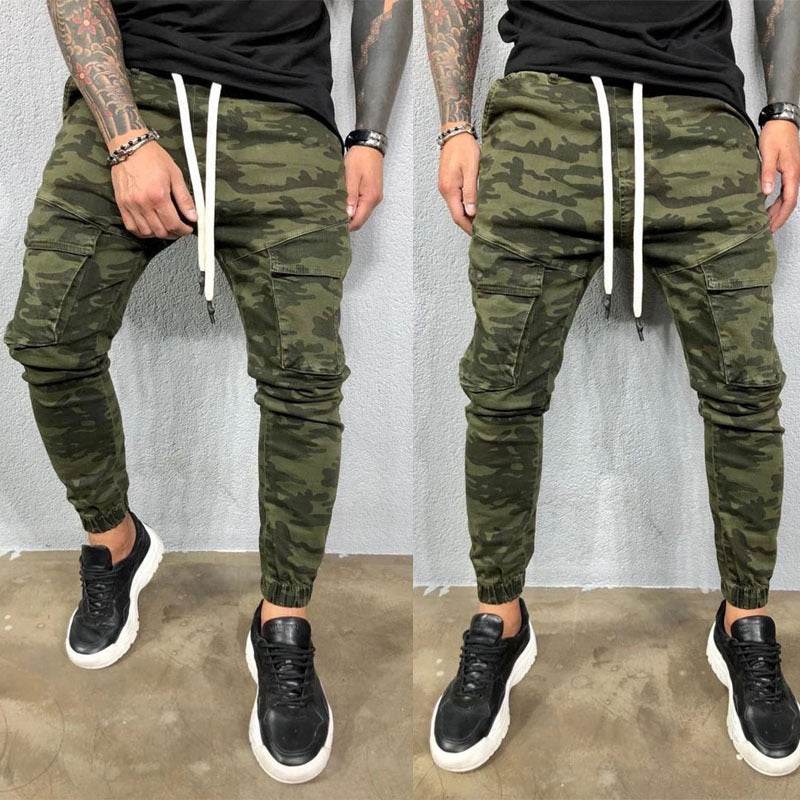 TOLVXHP Brand Men Pants Hip Hop Harem Joggers Pants Male Trousers Mens Joggers Camouflage Pants Sweatpants large size 4XL - Mubimart