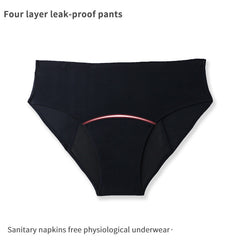 9099 Four Layers Of Comfortable And Leak-proof Physiological Women's Underwear - Mubimart - Period panties 