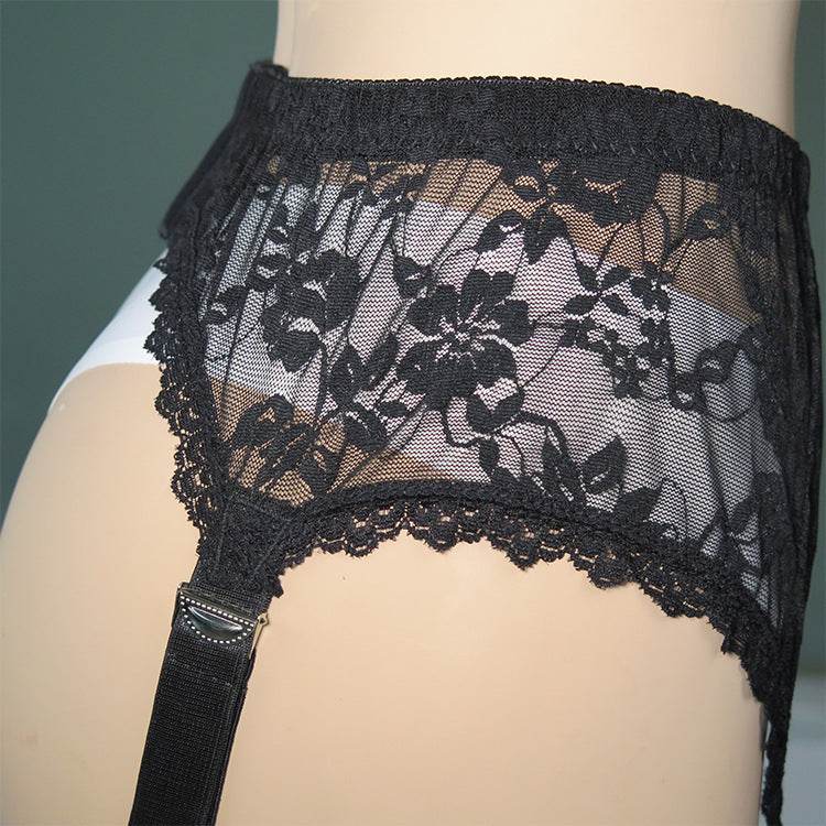 F4 Claw Non Slip Fastener Garter Belt Stockings - Mubimart