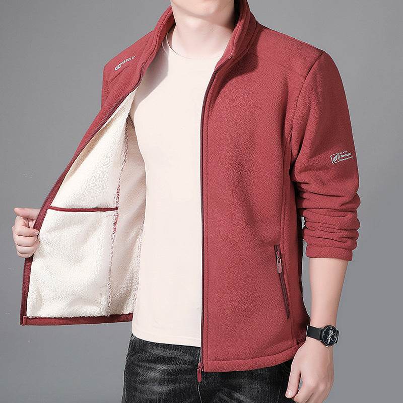 Thickened Coat Men's Jacket Trendy Coat - Mubimart