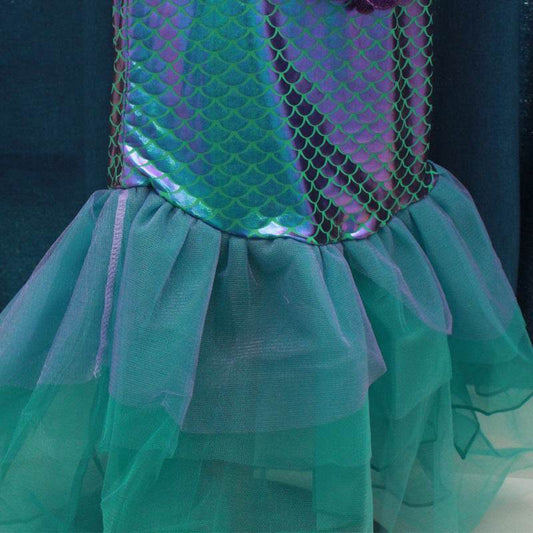 Princess Dress Mermaid Dress Sea Birthday Prom Performance Dress Performance Costume - Mubimart