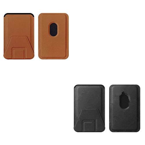 Mobile Phone Holder Card Holder Folding Card Holder Card Sticker Multifunctional Magnetic Card Holder - Mubimart