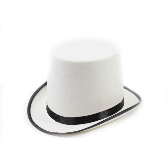 Vintage Steampunk Top Hat Unisex Party Jazz Fedora Magician Caps Trilby - Mubimart