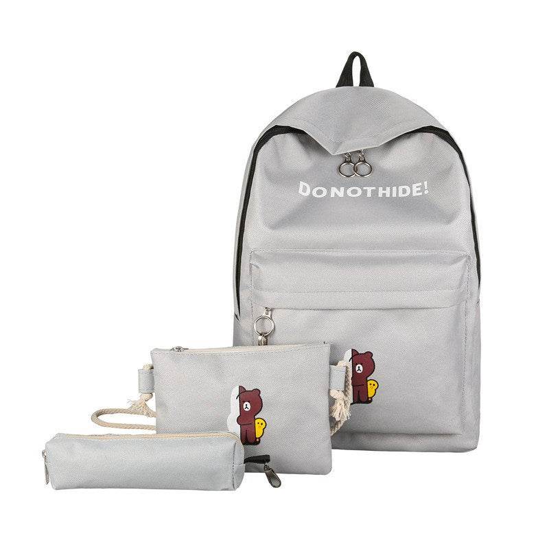 Women Backpack School Bag Beg Sekolah - Mubimart