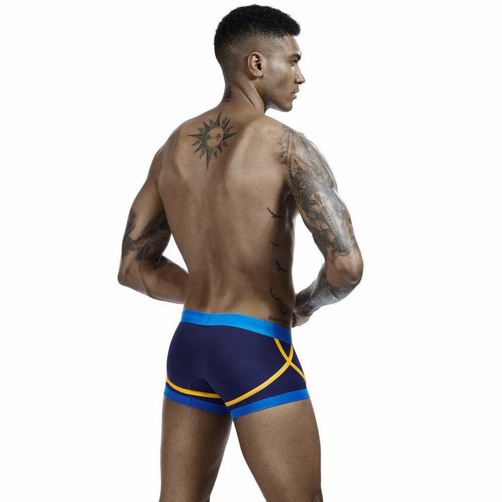 Men's Cotton Boxers Low Waist Panties - Mubimart