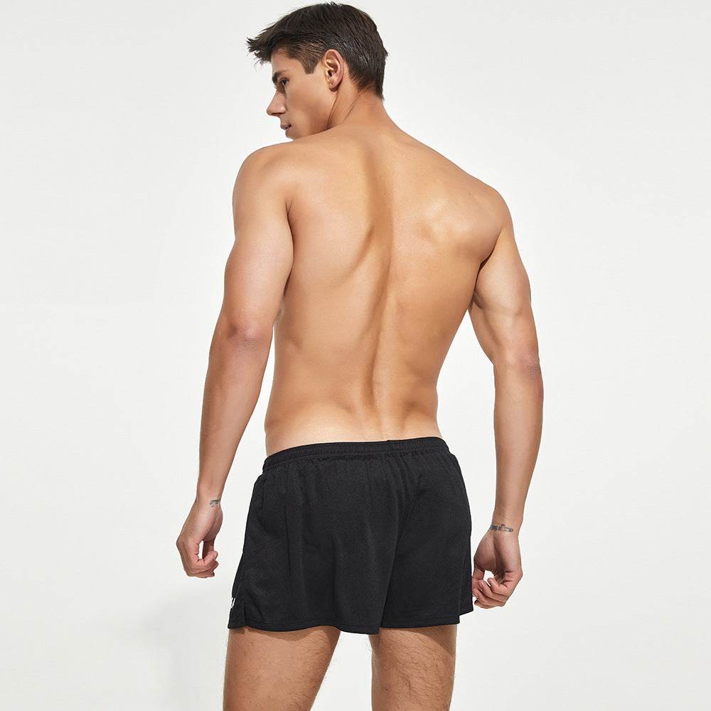 Men's Fashion Breathable Double Layer Workout Shorts - Mubimart