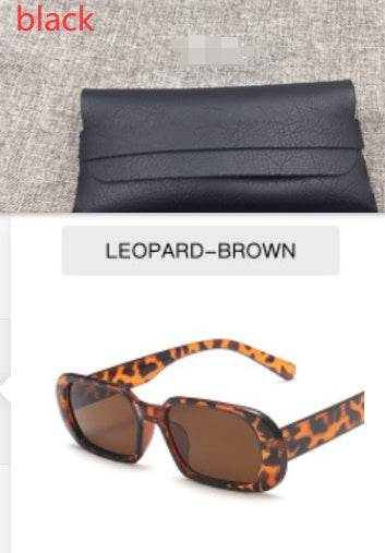 Retro Small Frame Sunglasses Female Candy Color Colorful Fashion Sunglasses - Mubimart