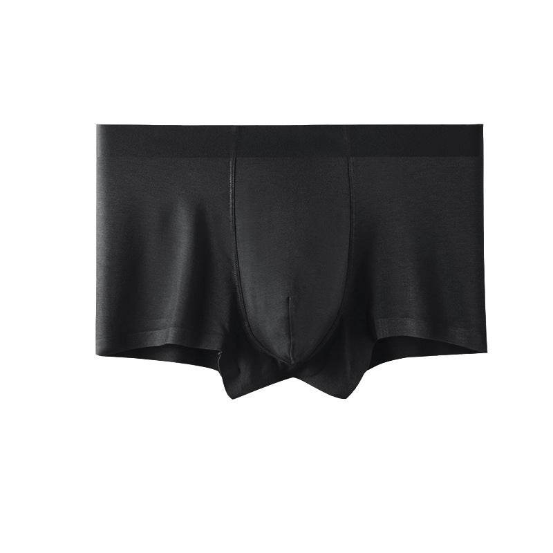 New Modal Men's Underwear Seamless Ultra-thin Breathable Boxers Youth Boxers - Mubimart