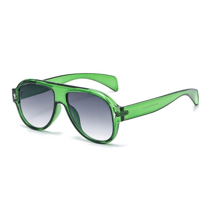 Retro Aviator Sunshade And Windshield Sunglasses - Mubimart