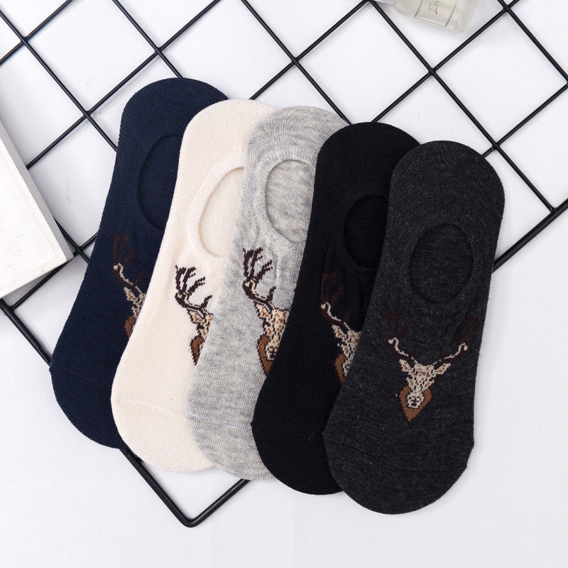 Socks Men's Boat Socks Low Top Invisible Socks Socks Summer Thin Men's Socks - Mubimart -  