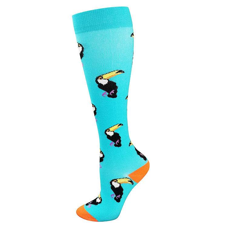 Outdoor Cycling Compression Athletic Tube Socks - Mubimart