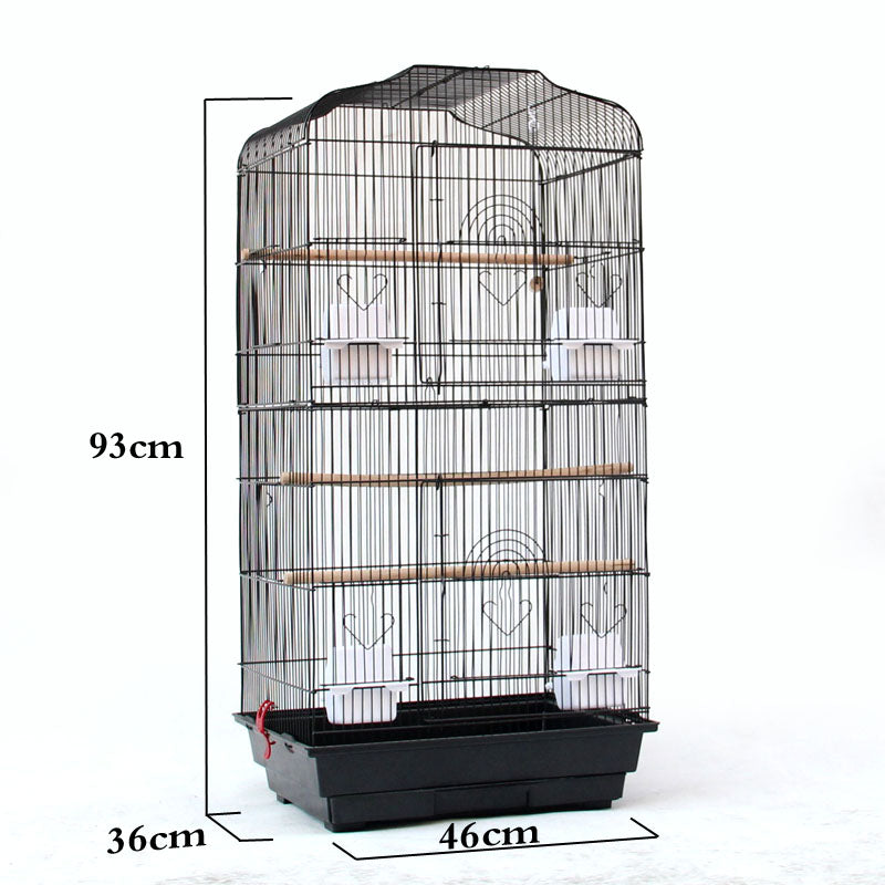 Portable Pet Display Cage Wire Bird Cage Parrot Cage - Mubimart -  