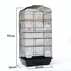 Portable Pet Display Cage Wire Bird Cage Parrot Cage - Mubimart -  