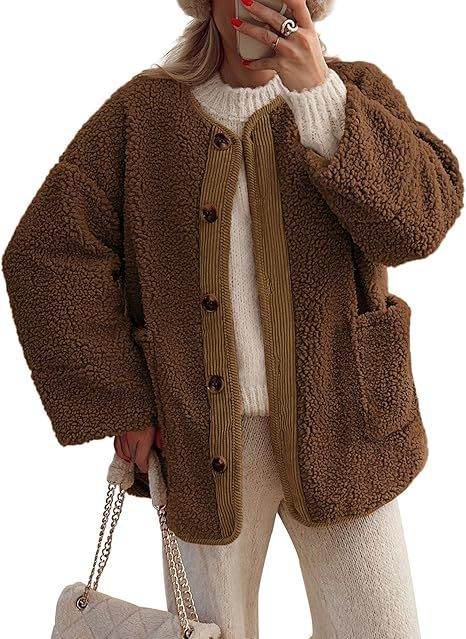 Women's Warm Winter Collarless Jacket - Mubimart
