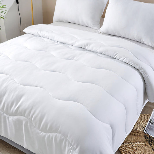 Chemical Fiber Bed & Breakfast Hotel Duvet Insert Thick Feather Velvet Quilt