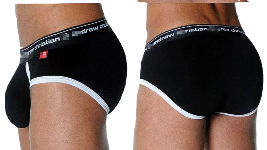 Men's Fashion Comfortable Briefs Simple And Breathable Lightweight Briefs - Mubimart
