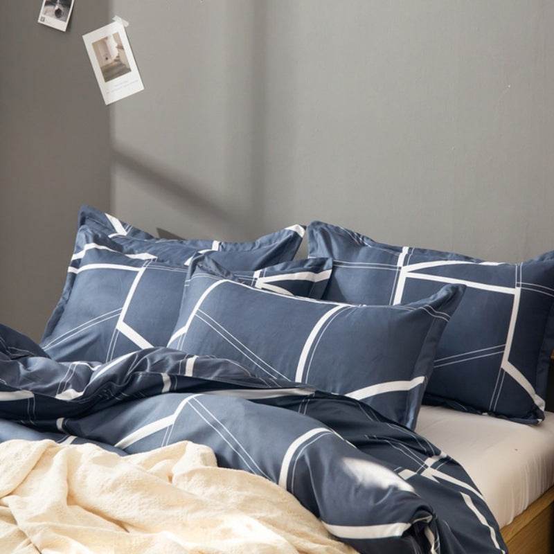 Nordic Style Geometric Line Sets Pillowcases - Mubimart