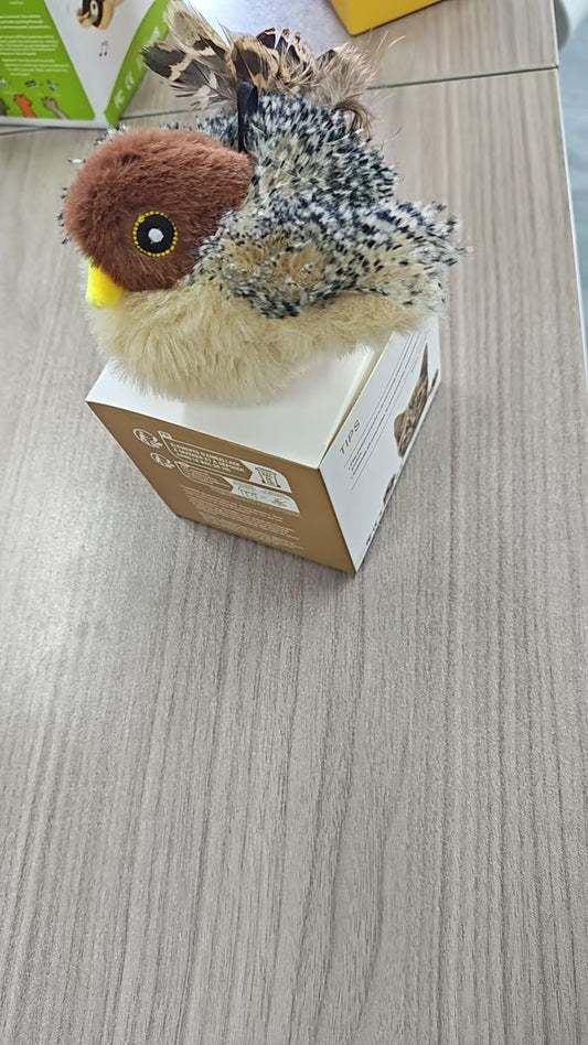 Sound Vibration-sensing Funny Smart Cat Toy