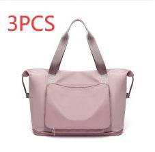 Foldable Large Capacity Women Gym Bags Shoulder Bag Women Training Travel Handle Handbag Yoga Sport Crossbody Tote Bag Women - Mubimart