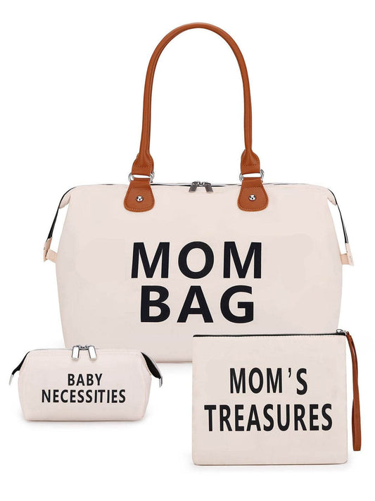 Weekender Bag For Women, Travel Duffel Bag For Women, Gym Bag Girls Traveling Mom Bag ,Carry On Tote Bag For Women Travel Sports Airplanes 3Pcs Set - Mubimart