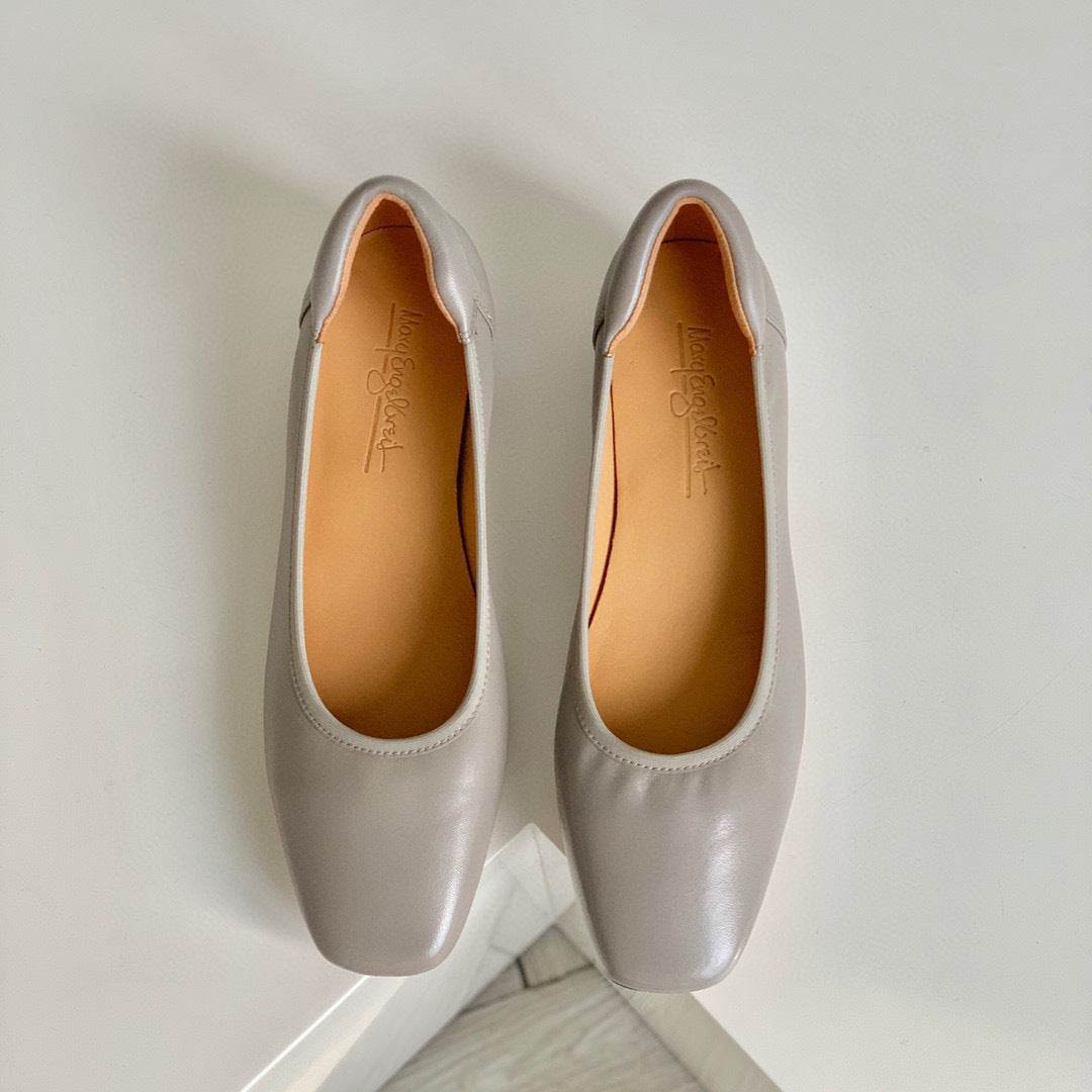 Square Head Commuting Soft Bottom Comfortable Pumps - Mubimart