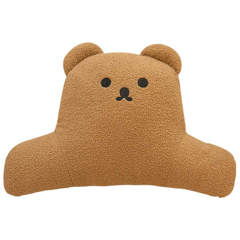 Lumbar Seat Cushion Bear Pillow - Mubimart