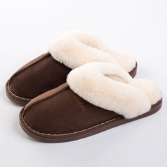 Fall Winter Waterproof Home Slippery Slippers - Mubimart - Womens Platform Slipper 